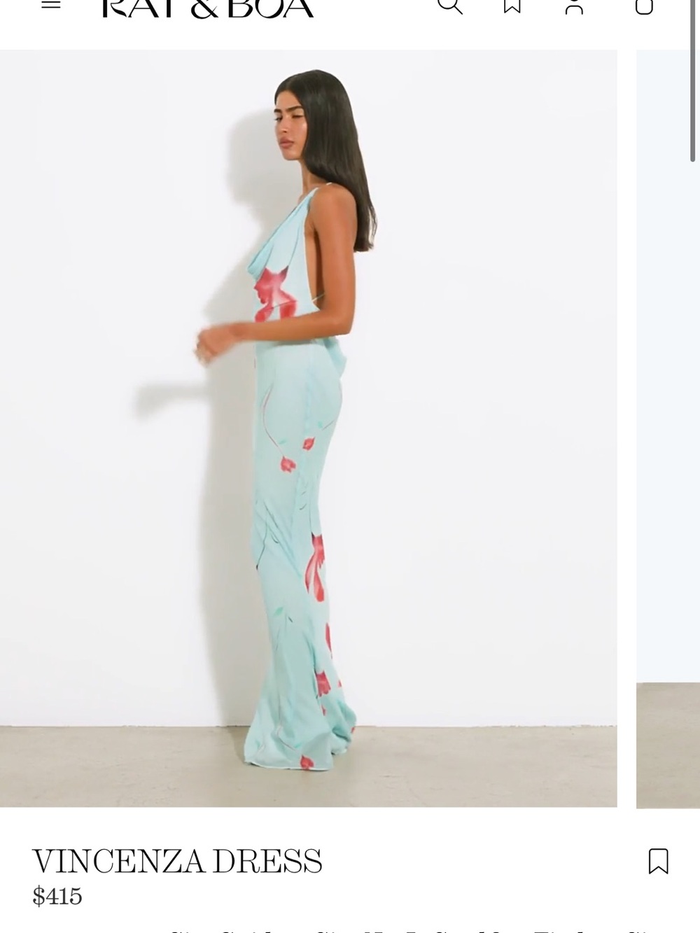 RAT and BOA VINCENZA Dress - SOLD OUT XS